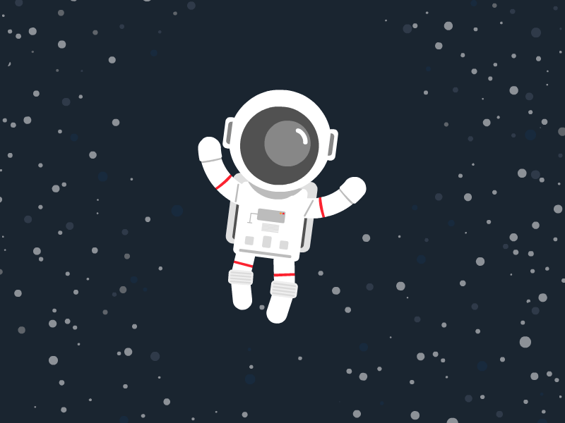 Gif astronauta