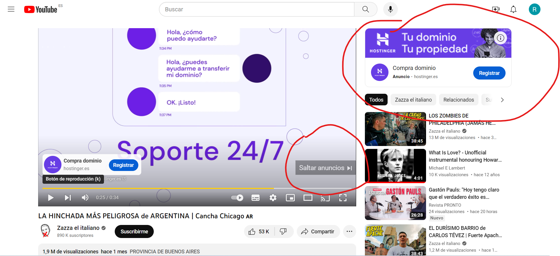 anuncio marca youtube