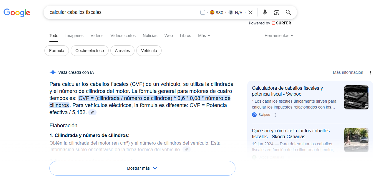 tipos busqueda ia overview