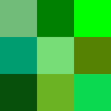 Color verde