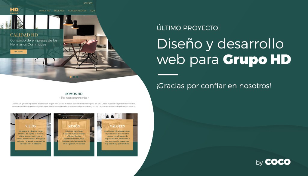 Grupo HD: la cocreación de una web para un gran grupo